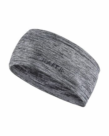Craft Core Essence Thermal Headband - DK GREY MELANGE, S/M